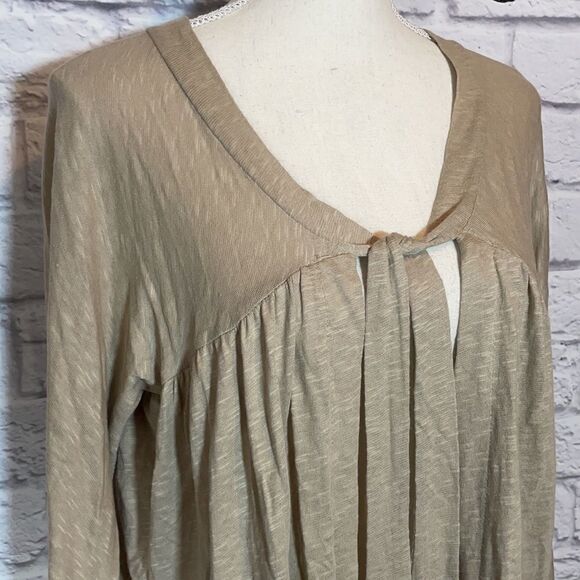 LUCY Love Tie Front Long Sleeve Cardigan Size Large - Picture 3 of 11